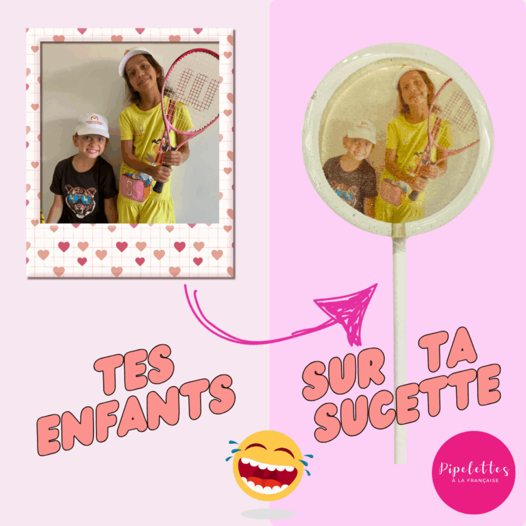 5 Sucettes Personnalisées -  