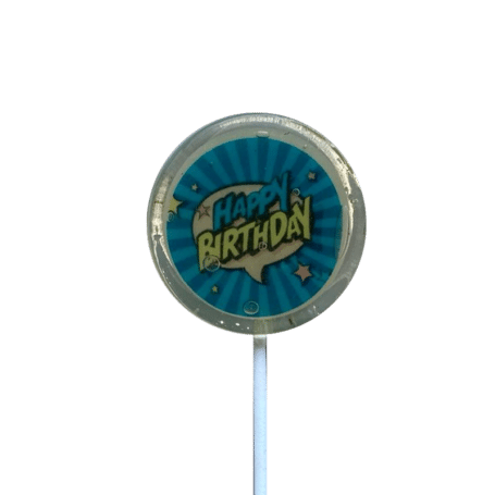 personnalized lollipop birthday