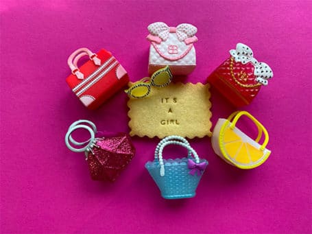 its a girl custom cookie event made in france