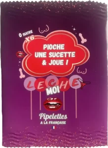 Sachet de 6 sucettes Lèche-moi