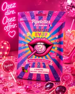 Sachet de 6 sucettes Enterrement Vie de Jeune Fille (EVJF)